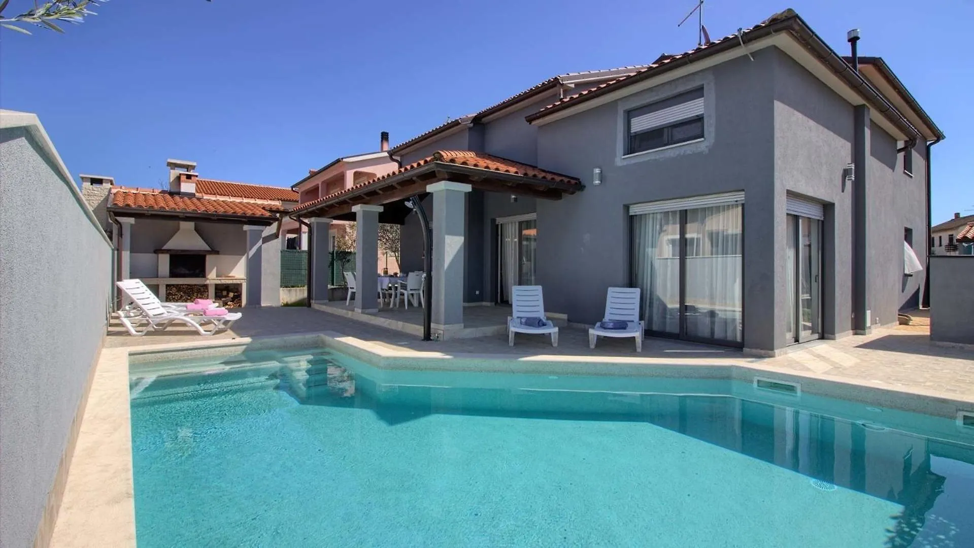 بيت للعطل Ferienhaus Mit Privatpool Fuer 7 Personen Ca 130 Qm In Pula, Istrien Istrische Riviera كرواتيا